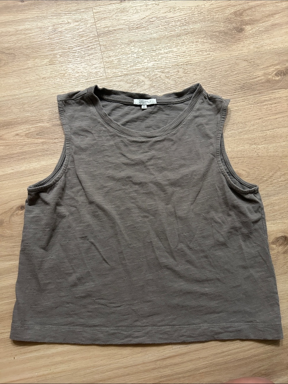 Z Supply Wilfred Relaxed Sleeveless Tank Top - brown